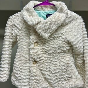 Patagonia Girls Faux Fur coat size 8